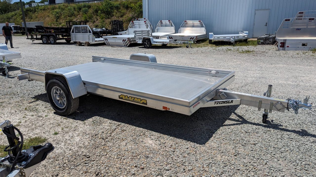 New 2027 Aluma 6x12 HD Utility w/ Underbody Slide Out Ramp