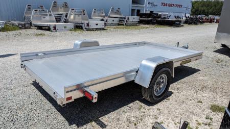 New 2027 Aluma 6x12 HD Utility w/ Underbody Slide Out Ramp