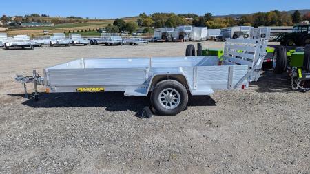 New 2027 Aluma 6'9" x 15 Heavy SR Aluminum Utility Trailer w/ 4400# Braking Axle!