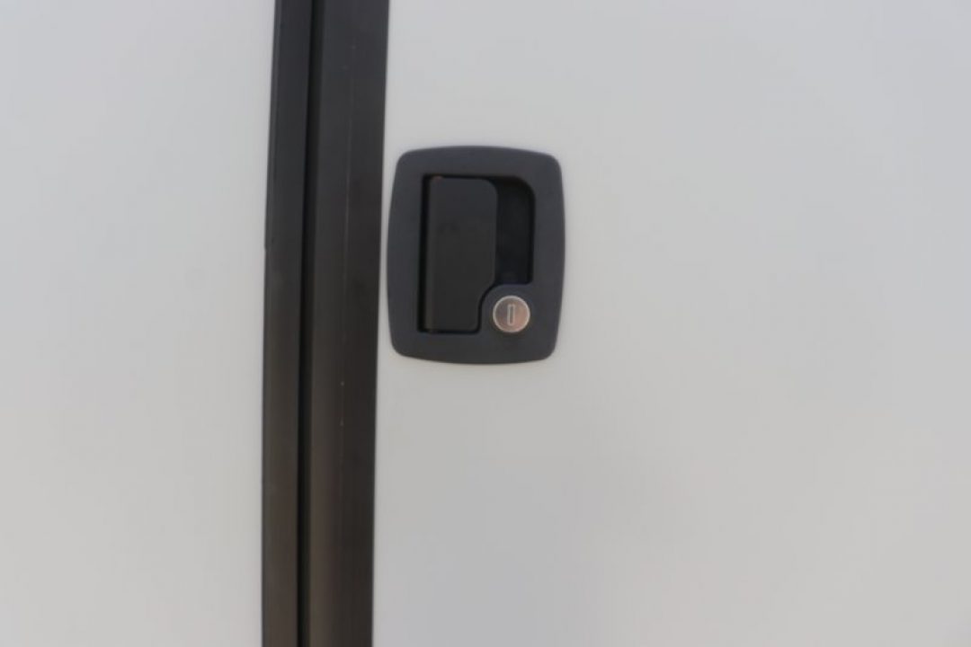 New In-Tech Lite 8.5x28 Race Trailer-10K Sportsman Gray W/ Black Trim- Tool Drawers, Extension Flap, Black Interior Trim, and Black Exterior Trim