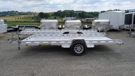 New 2027 Aluma 6'8" x 15 HD TILT Utility Trailer w/ Brakes