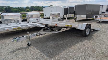 New 2027 Aluma 6'8" x 15 HD TILT Utility Trailer w/ Brakes