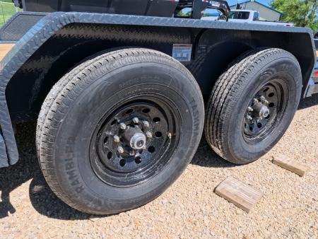 New 2027 Iron Bull 83x20 TWB Tilt Trailer with 2)7,000 lb. Torsion Axles, Upgraded to 2) Elec. Brakes, 10 Ply Tires-Gray