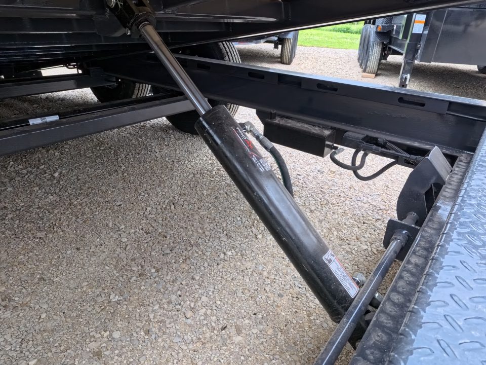 New 2027 Iron Bull 83x20 TWB Tilt Trailer with 2)7,000 lb. Torsion Axles, Upgraded to 2) Elec. Brakes, 10 Ply Tires-Gray