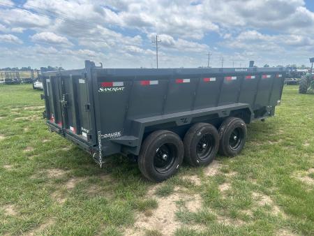 New 2026 Lamar 83x16 Triple 21K Telescopic Dump w/ 3' Sides & 7 Gauge Floor