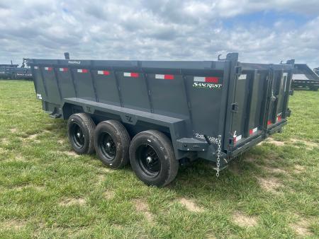 New 2026 Lamar 83x16 Triple 21K Telescopic Dump w/ 3' Sides & 7 Gauge Floor