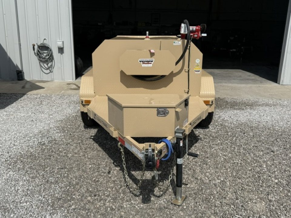 New Load Trail Fuel Trailer 60x11 550 Gallon 10K- Coyote Tan