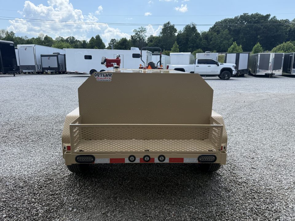 New Load Trail Fuel Trailer 60x11 550 Gallon 10K- Coyote Tan