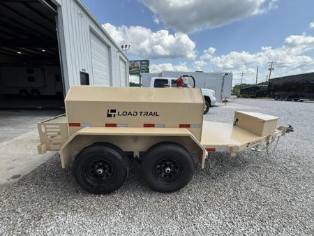 New Load Trail Fuel Trailer 60x11 550 Gallon 10K- Coyote Tan