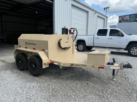 New Load Trail Fuel Trailer 60x11 550 Gallon 10K- Coyote Tan