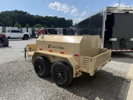 New Load Trail Fuel Trailer 60x11 550 Gallon 10K- Coyote Tan