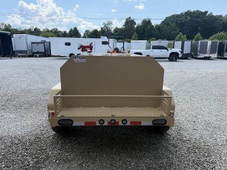 New Load Trail Fuel Trailer 60x11 550 Gallon 10K- Coyote Tan