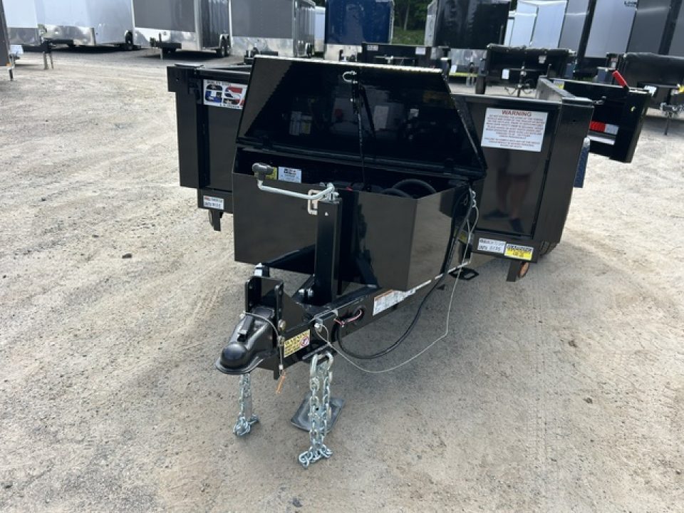 New 2026 Quality Steel and Aluminum 5X8 single axle 6,000 lb. GVWR Dump Trailer