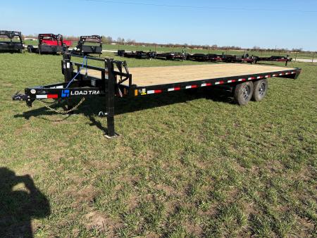 New 2026 Load Trail 102x24 Tandem 14K Deckover Flatbed Trailer