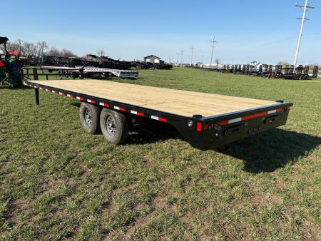 New 2026 Load Trail 102x24 Tandem 14K Deckover Flatbed Trailer