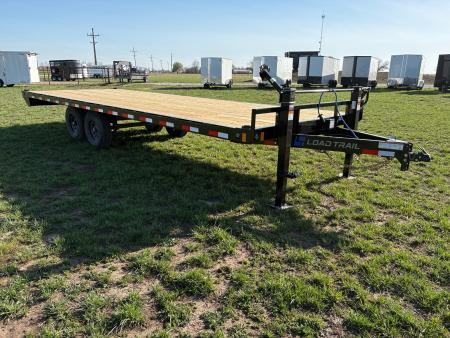 New 2026 Load Trail 102x24 Tandem 14K Deckover Flatbed Trailer