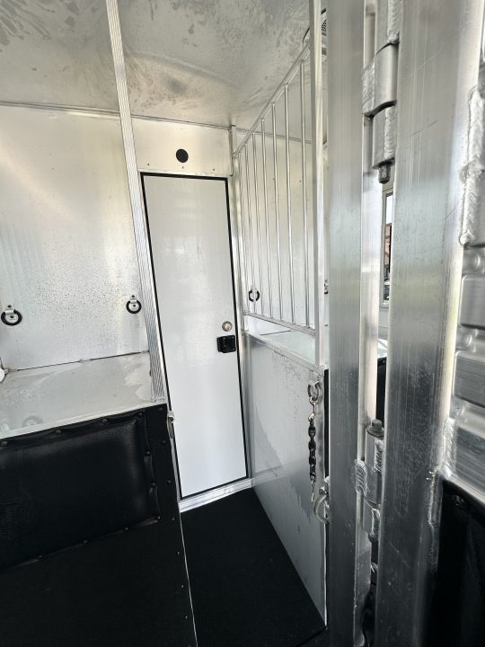 Used 2005 Featherlite 2 Horse Straight Load Bumper Pull Horse Trailer