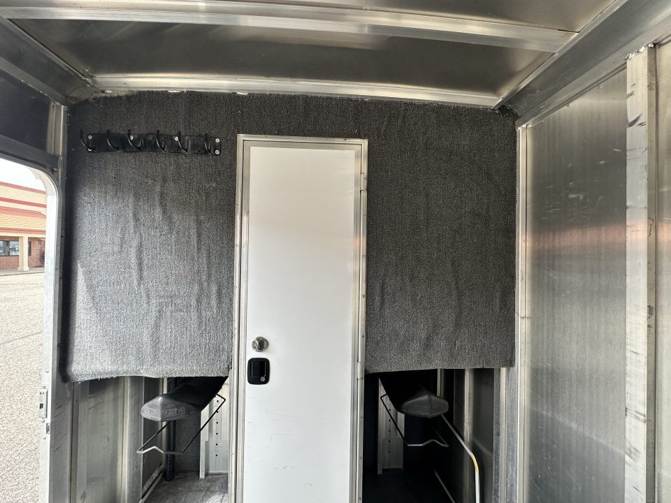 Used 2005 Featherlite 2 Horse Straight Load Bumper Pull Horse Trailer