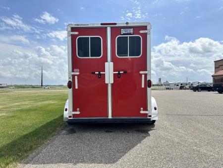 Used 2005 Featherlite 2 Horse Straight Load Bumper Pull Horse Trailer
