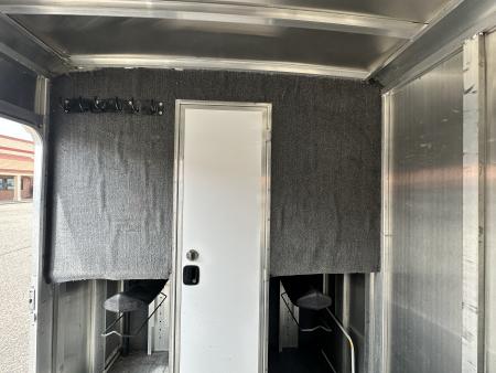 Used 2005 Featherlite 2 Horse Straight Load Bumper Pull Horse Trailer