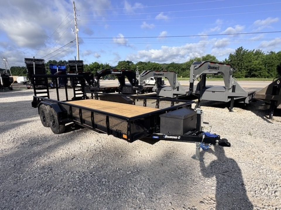 New 2026 Diamond C Trailers 9.9K TUT 206 Package 18' x 83" Venture Utility Trailer