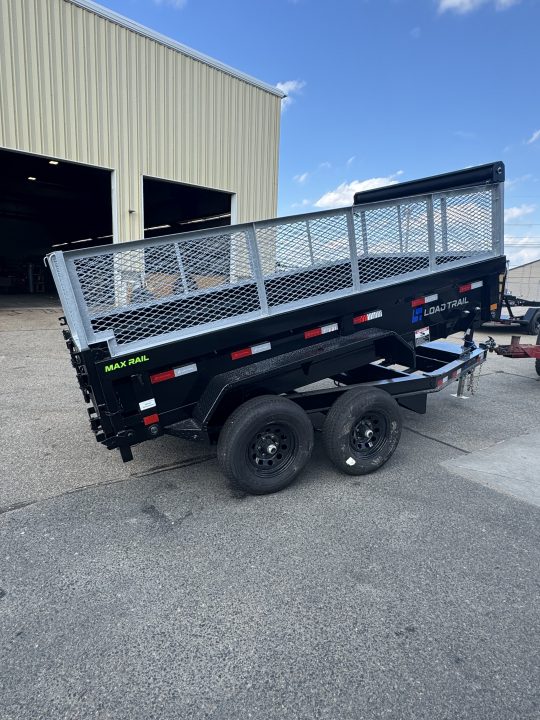 New 2026 Load Trail DE72"X12' Dump Trailer / 24" Galvy Side Extensions