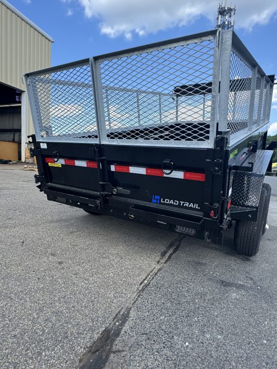 New 2026 Load Trail DE72"X12' Dump Trailer / 24" Galvy Side Extensions