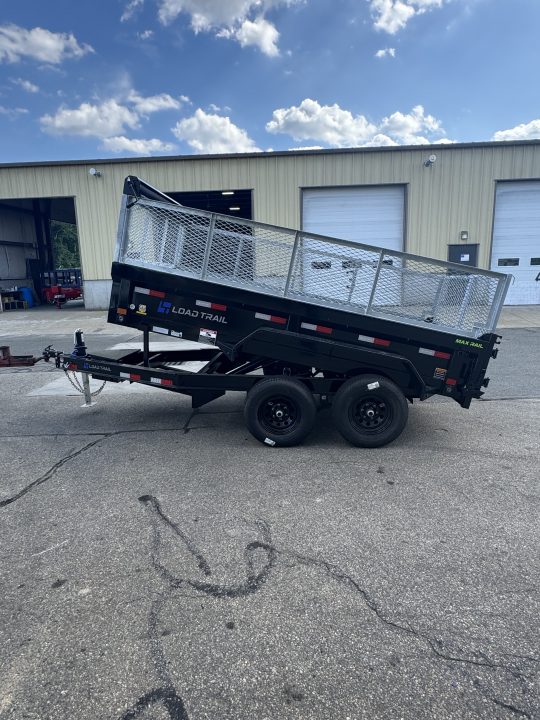 New 2026 Load Trail DE72"X12' Dump Trailer / 24" Galvy Side Extensions