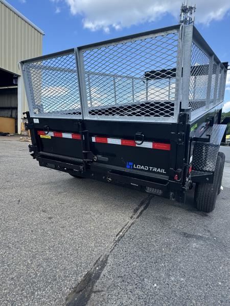 New 2026 Load Trail DE72"X12' Dump Trailer / 24" Galvy Side Extensions