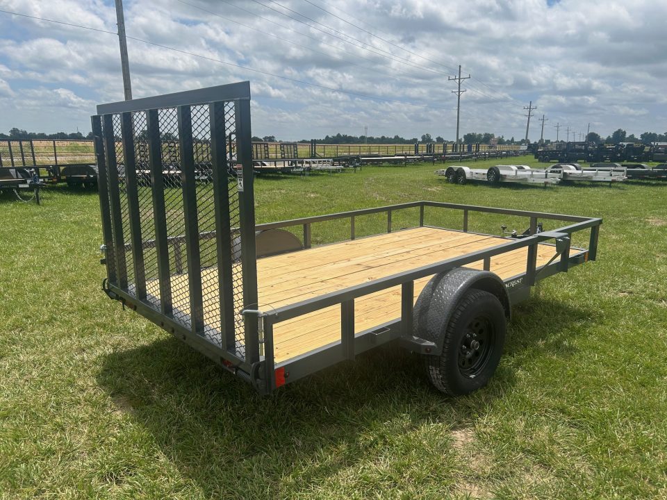 New 2026 Lamar 77x12 Single Axle Utility w/ 4' Ramp Gate