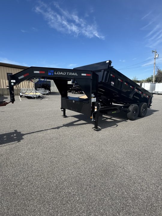 New 2026 Load Trail Gooseneck DG83X14 Dump Trailer 7 Ga Floor