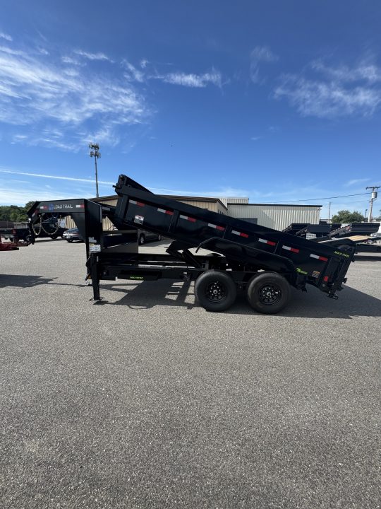 New 2026 Load Trail Gooseneck DG83X14 Dump Trailer 7 Ga Floor