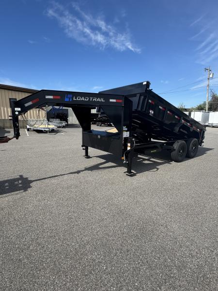 New 2026 Load Trail Gooseneck DG83X14 Dump Trailer 7 Ga Floor