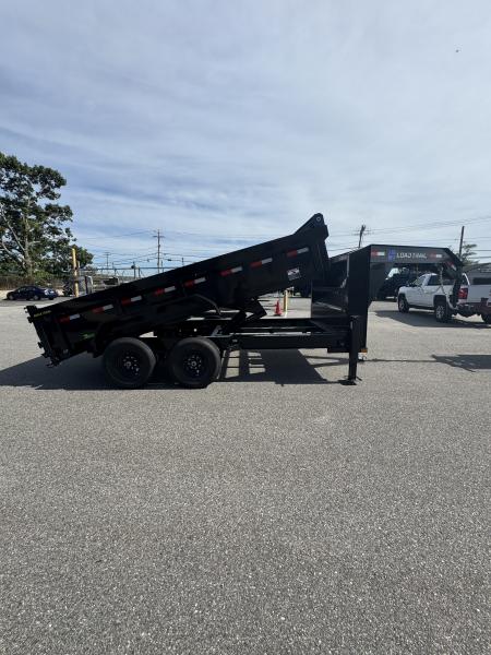 New 2026 Load Trail Gooseneck DG83X14 Dump Trailer 7 Ga Floor