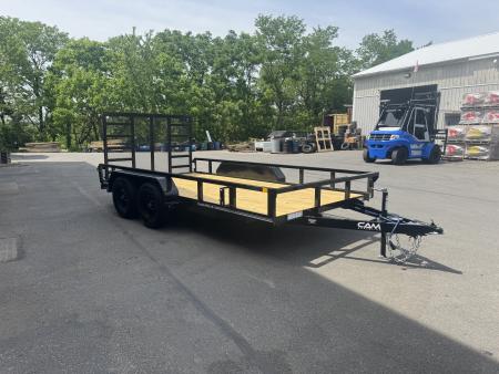 New 2026 Cam Superline P-UTT8214-070 7X14 TA Utility Trailer