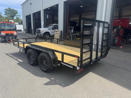 New 2026 Cam Superline P-UTT8214-070 7X14 TA Utility Trailer
