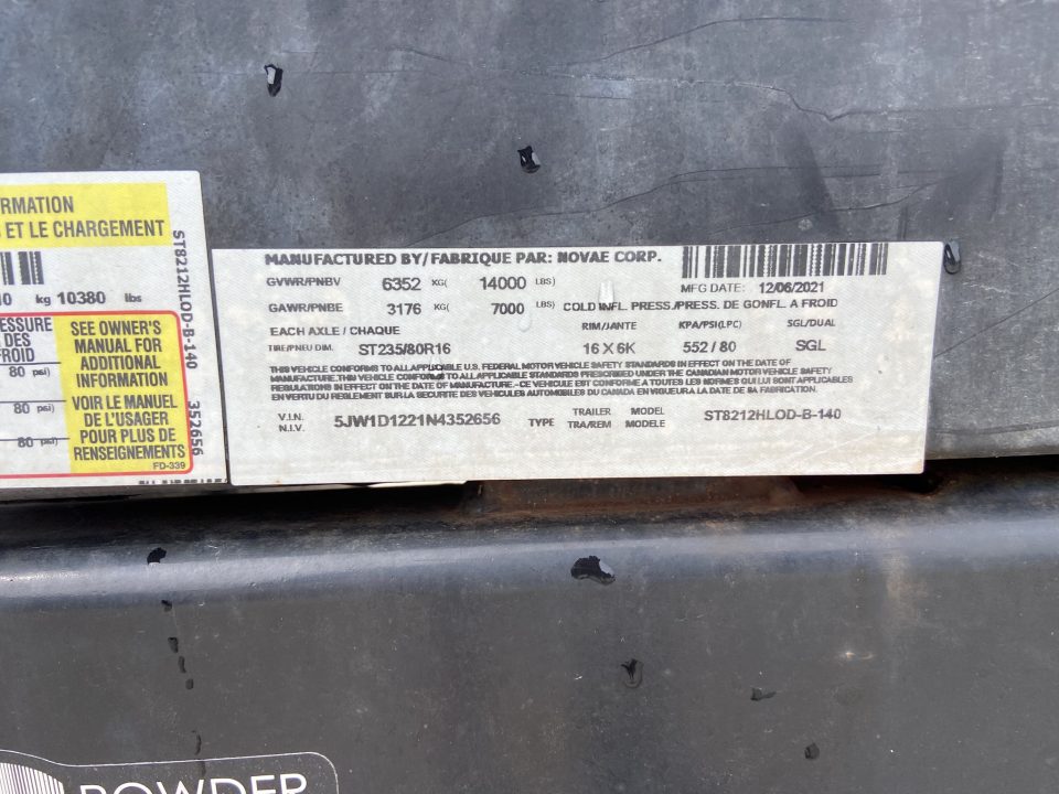 Used USED 2022 Sure-Trac Dump Trailer