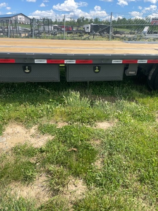 New 2026 Horizon Trailers FYZ 30 X 102 X 34 GOOSENECK FLATDECK Equipment Trailer