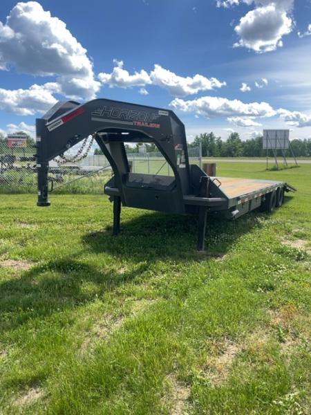 New 2026 Horizon Trailers FYZ 30 X 102 X 34 GOOSENECK FLATDECK Equipment Trailer