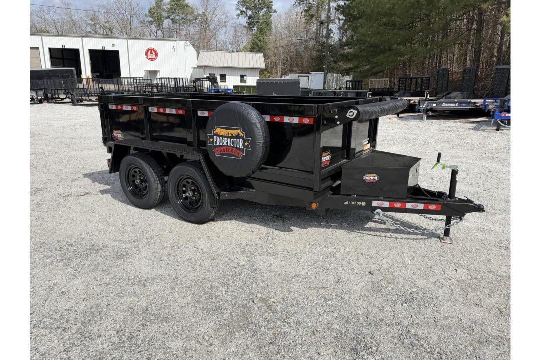 New 2026 Covered Wagon 5'x10' Dump, 2 ft Sides