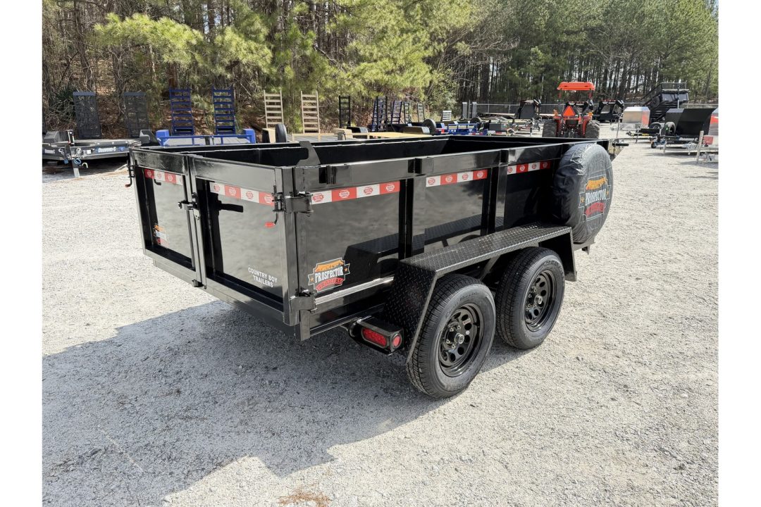 New 2026 Covered Wagon 5'x10' Dump, 2 ft Sides