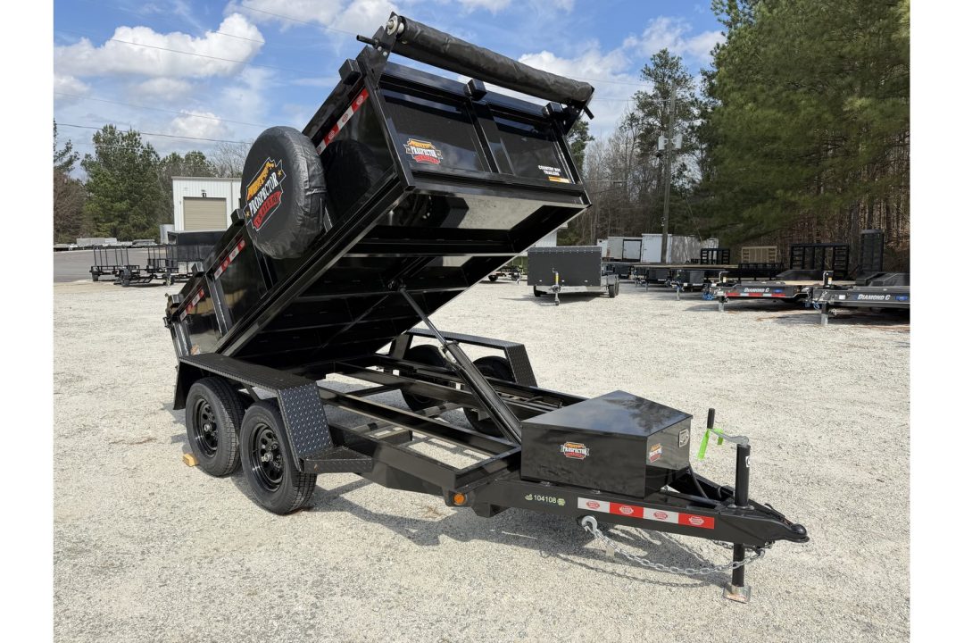 New 2026 Covered Wagon 5'x10' Dump, 2 ft Sides