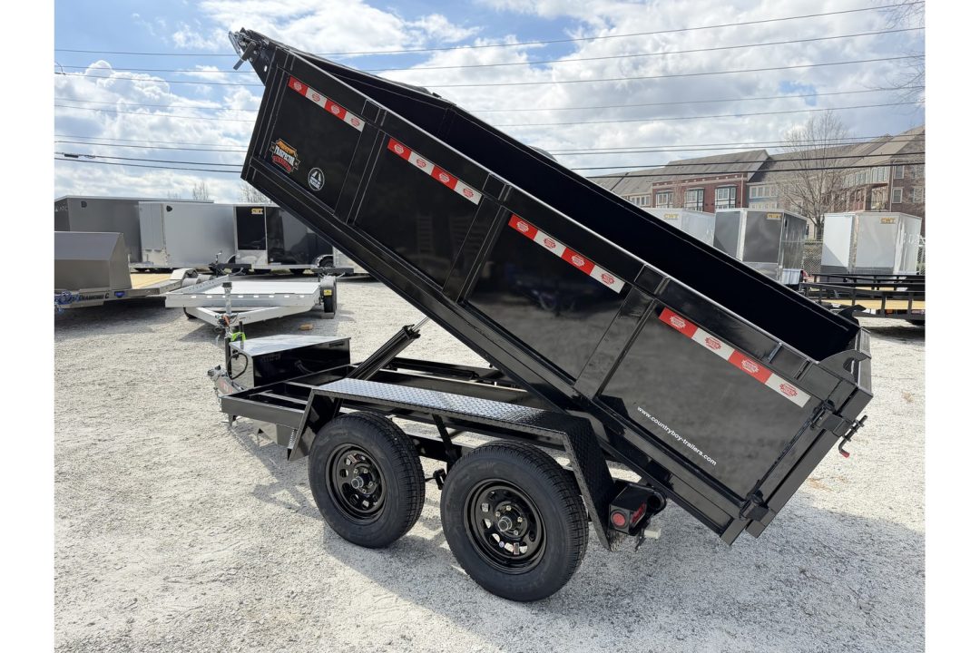New 2026 Covered Wagon 5'x10' Dump, 2 ft Sides