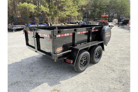New 2026 Covered Wagon 5'x10' Dump, 2 ft Sides