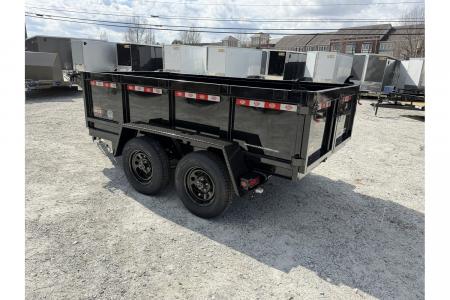 New 2026 Covered Wagon 5'x10' Dump, 2 ft Sides