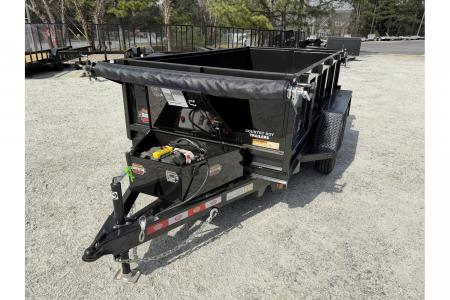 New 2026 Covered Wagon 5'x10' Dump, 2 ft Sides