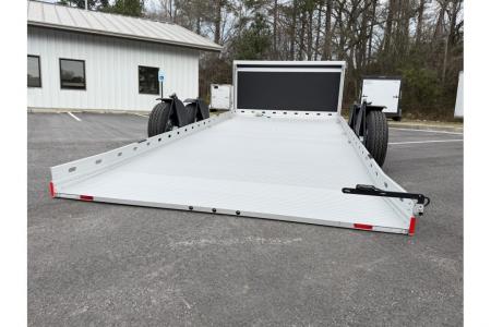 New 2026 Futura 81"x16.5' Lowering Car Hauler, Electric Jack, Winch, Rock Guard, Spare, Super Sport LT500