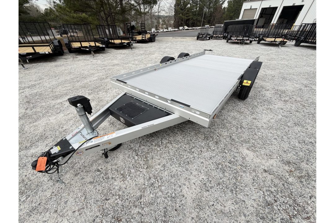 New 2026 Futura 16.5' Lowering Car Hauler, Electric Jack, Winch, Spare, Super Sport LT500