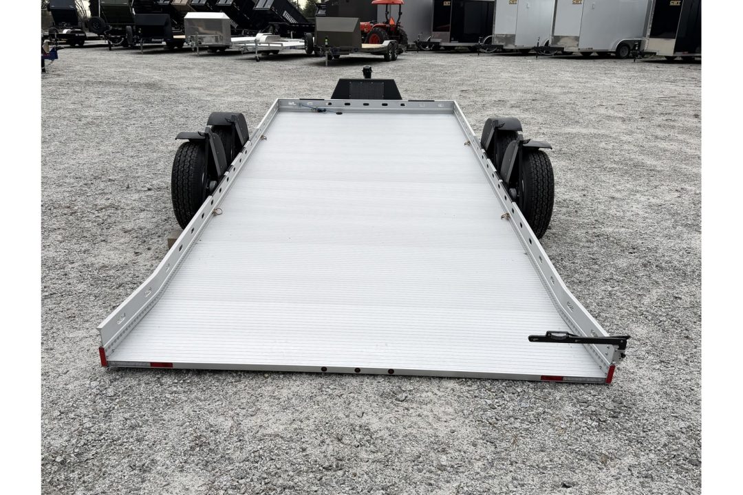 New 2026 Futura 16.5' Lowering Car Hauler, Electric Jack, Winch, Spare, Super Sport LT500