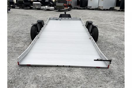 New 2026 Futura 16.5' Lowering Car Hauler, Electric Jack, Winch, Spare, Super Sport LT500